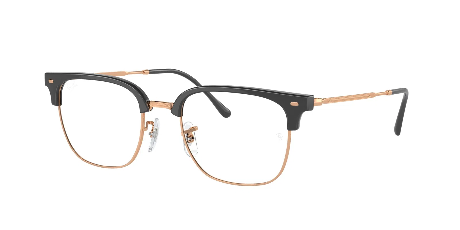 Ray-Ban New Clubmaster 7216 Eyeglasses - Blue On Gunmetal - view 6